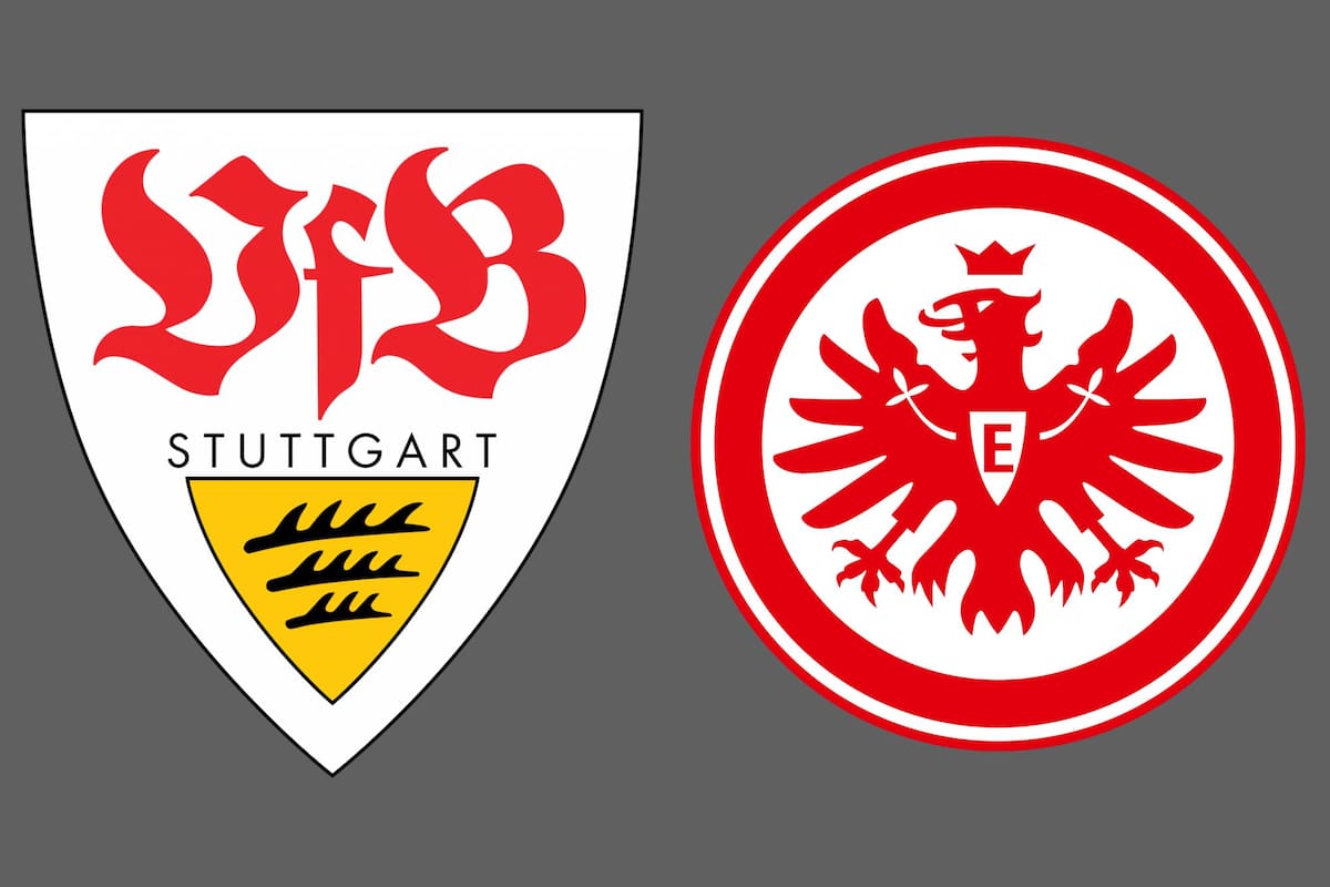 VfB Stuttgart y Eintracht Frankfurt disputaron uno de los encuentros de la jornada del fútbol aleman