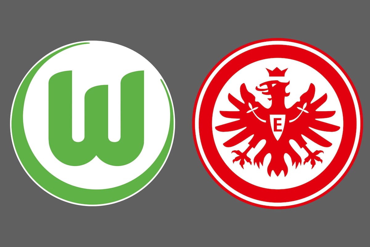 VfL Wolfsburg y Eintracht Frankfurt disputaron uno de los encuentros de la jornada del fútbol aleman