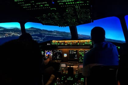 Viajaba como una pasajera más a Las Vegas, hasta que oyó la voz del piloto