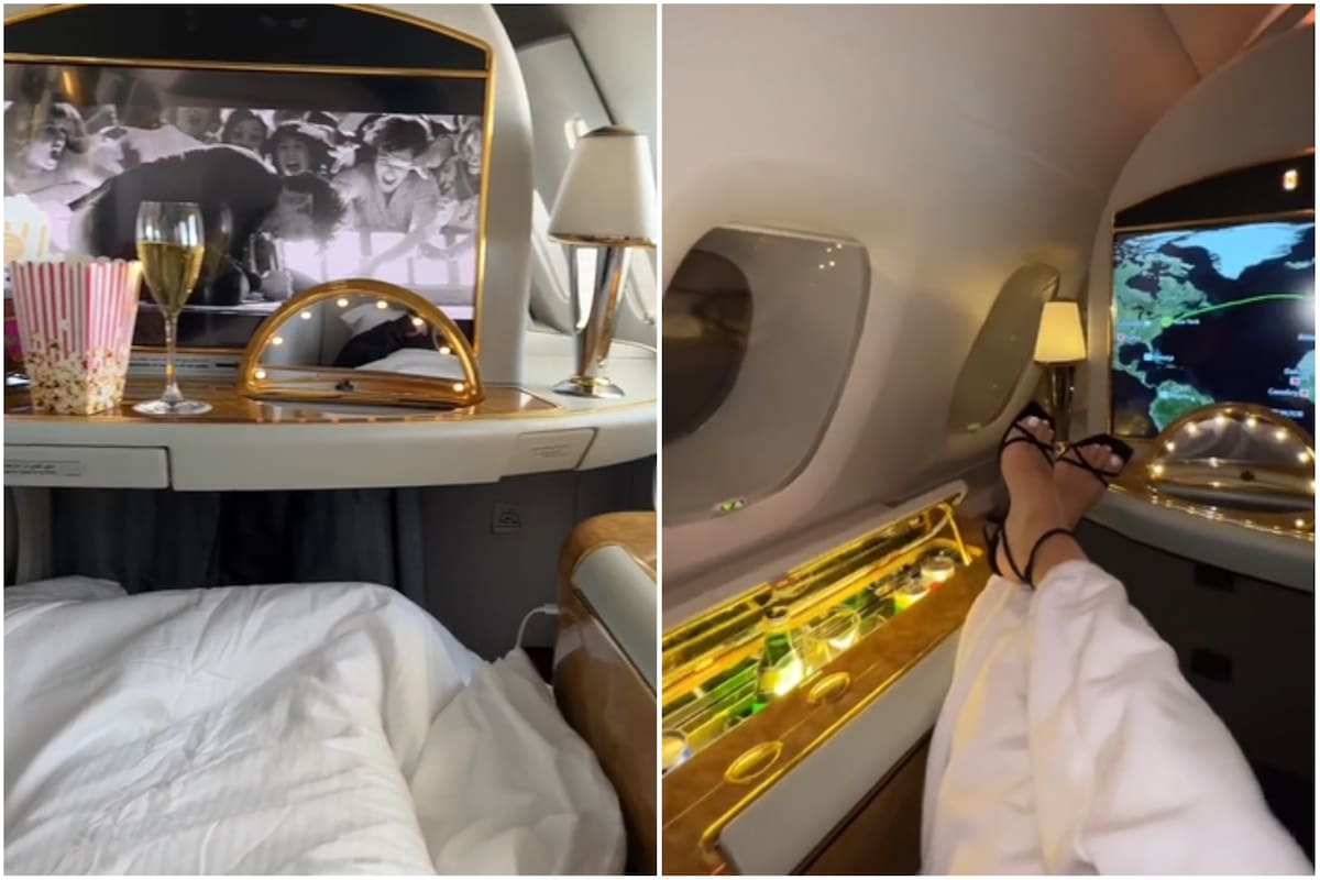 Viajar en primera clase puede ser un verdadero privilegio