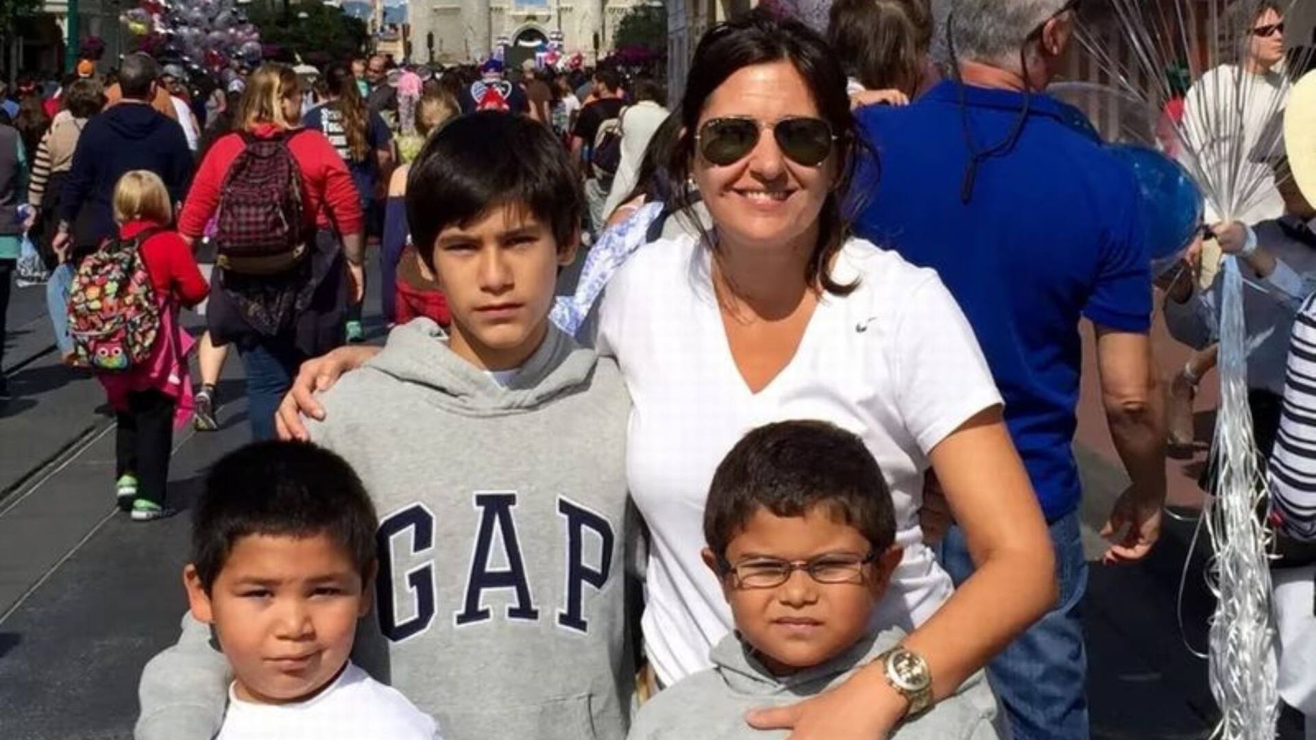 Viaje a Disney con los hijos mayores.
