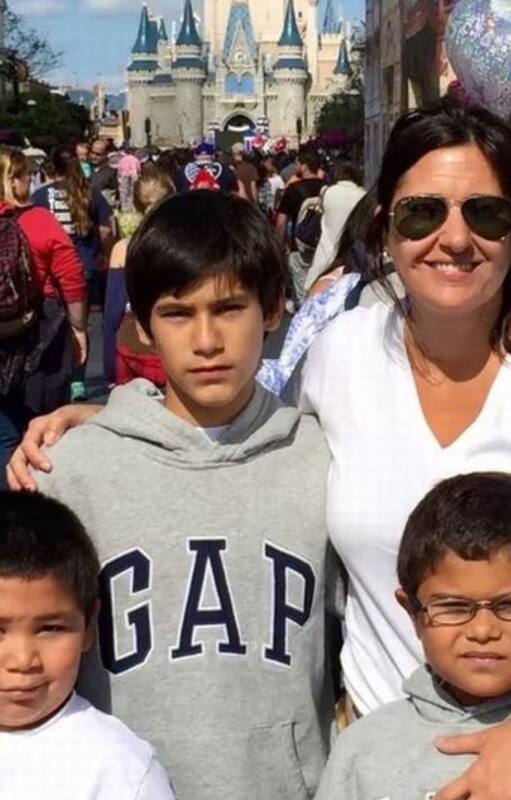 Viaje a Disney con los hijos mayores.