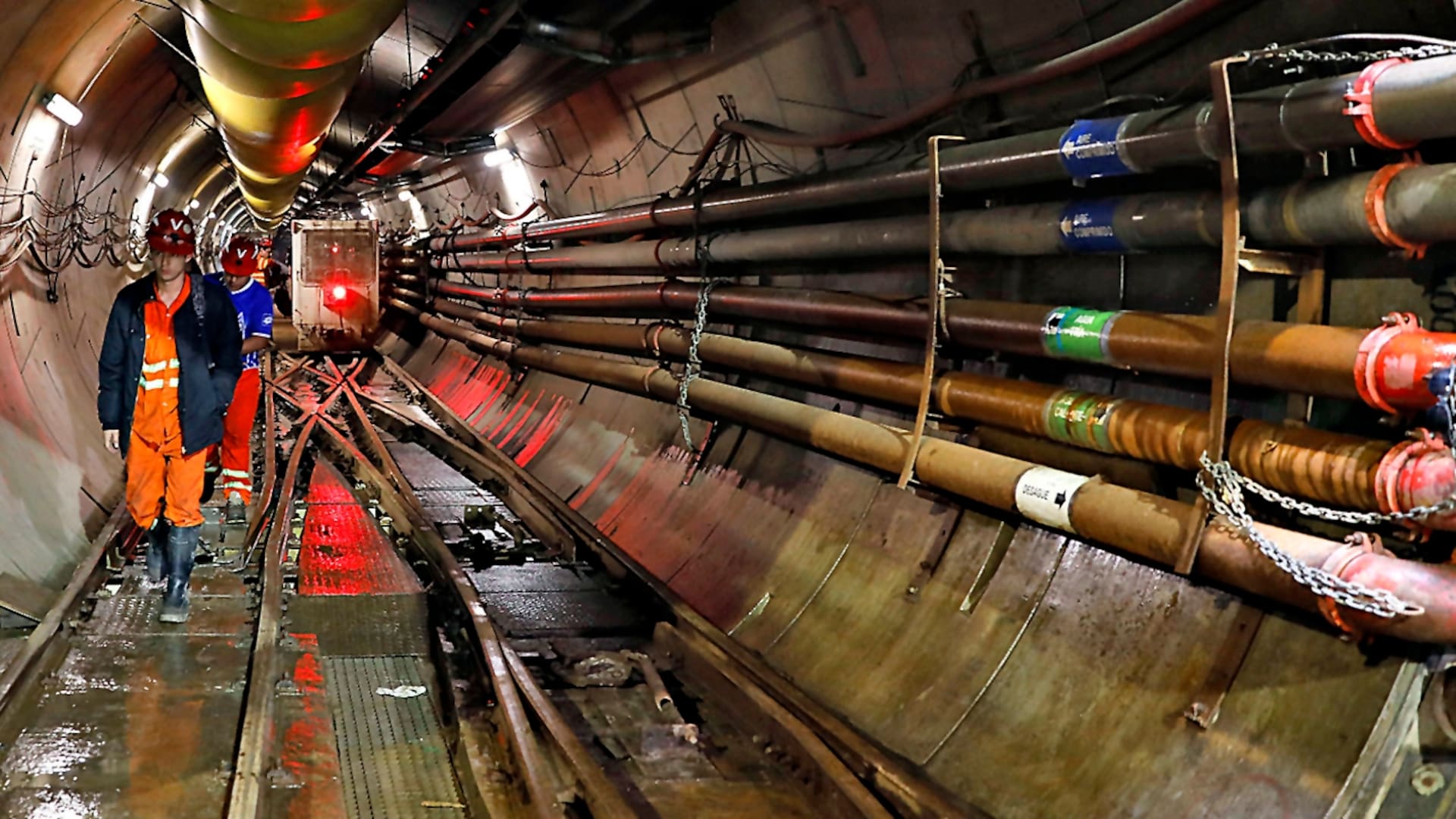 Viaje a las entrañas del Río de la Plata: así es, por dentro, el emisario que tendrá 12 kilómetros