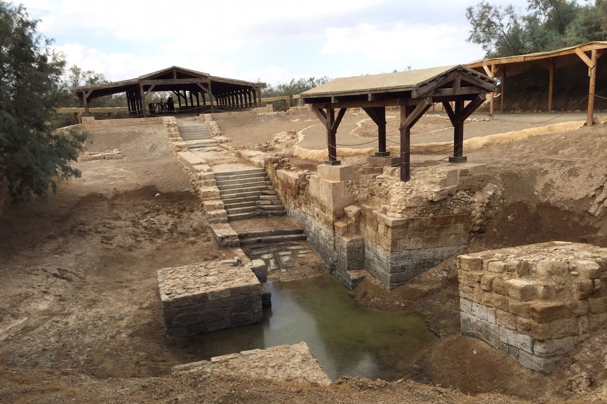 Viaje al mítico lugar donde Juan el Bautista bautizó a Jesús