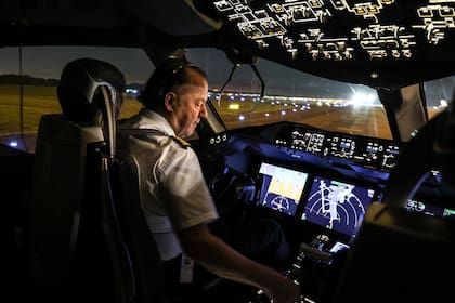 Viaje Buenos Aires - Varsovia
En el vuelo de Saolidair piloteado por Enrique Piñeyro