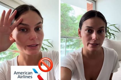 Viajó por American Airlines y esto pasó con su equipaje