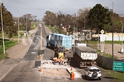 Vialidad Nacional se encargó de las obras en la ruta 5
