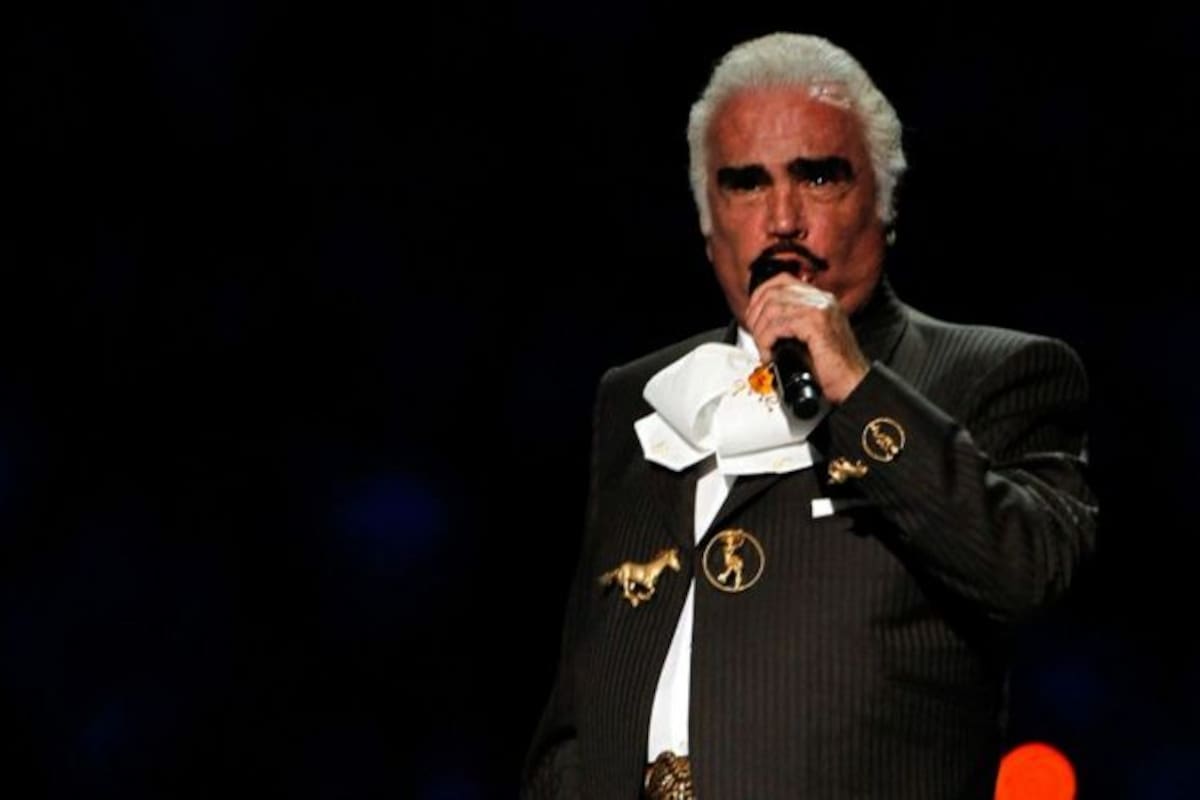 Vicente Fernández, mito de la música mexicana, murió este domingo a los 81 años