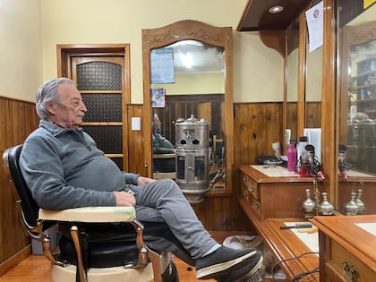 Vicente Lionetti empezó a trabajar como peluquero en la Argentina en 1951, el mismo año que desembarcó