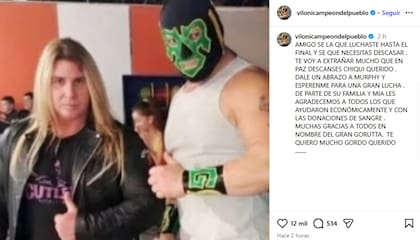 Vicente Viloni despidió a Sergio Aldo Carelli con un sentido mensaje en redes sociales