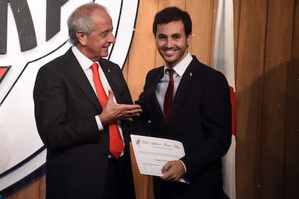 Vicepresidente de River a los 29 años