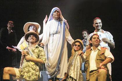 Vicky Buchino, como la madre Teresa