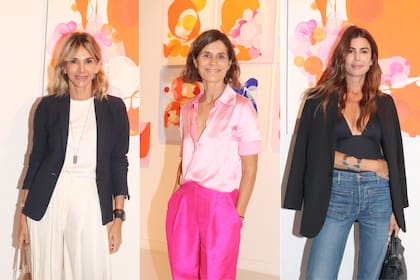 Vicky Fariña, Paula Cahen d' Anvers y Juliana Awada