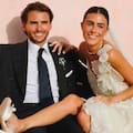 La boda de la influencer Vicky Montanari: cinco vestidos y un corte de pelo en plena celebración