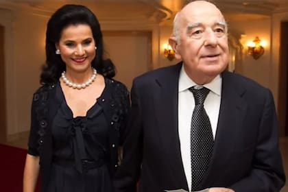 Vicky Safra, junto a su fallecido esposo (YouTube)