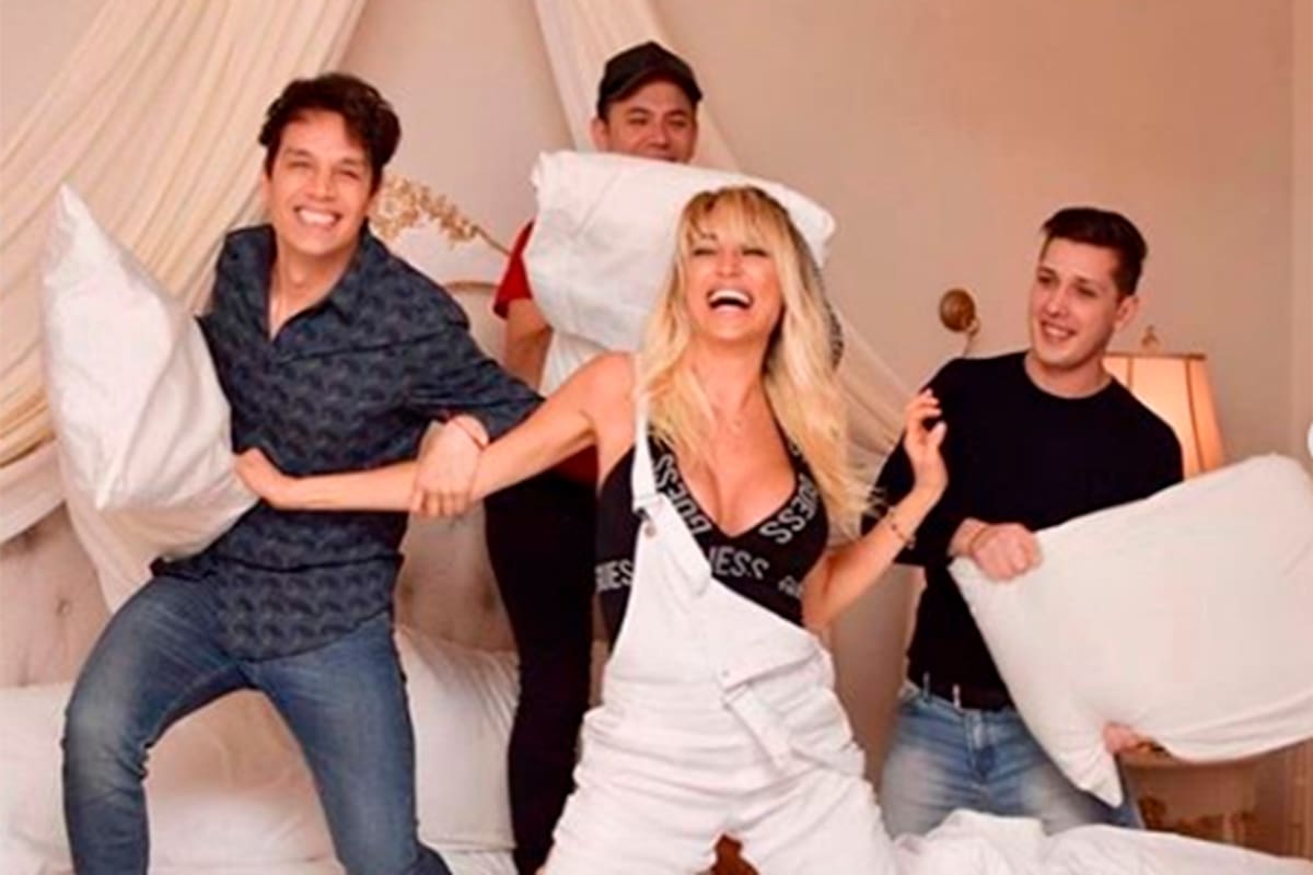 Vicky Xipolitakis hizo una divertida revelación acerca de cómo transita la cuarentena