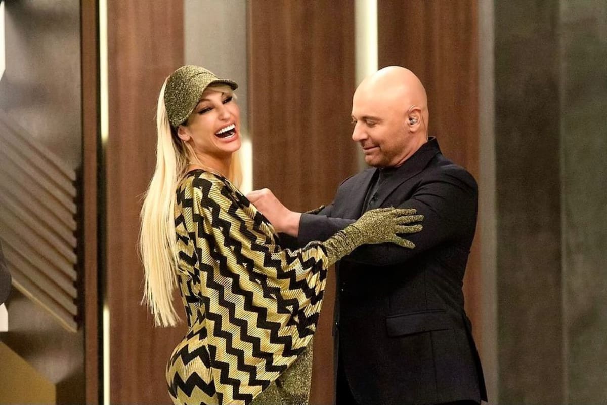Vicky Xipolitakis recibió un regalo del jurado de MasterChef Celebrity 2 Germán Martitegui.