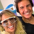El inesperado encuentro entre Vicky Xipolitakis y Tom Cruise en la final del Mundial