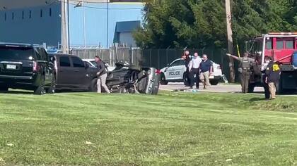 Vicky y Casey White fueron detenidos tras una persecución en auto, en el estado de Indiana