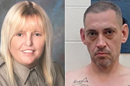 Vicky y Casey White, la agente penitenciaria y el preso que huyeron de un penal de Alabama el pasado 16 de abril