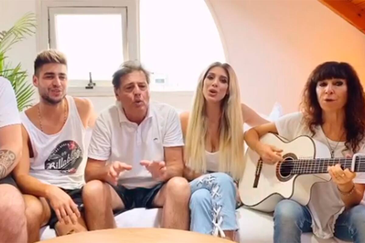 Vicky y Steffy, junto al resto de los Xipolitakis, crearon una canción para generar conciencia sobre la importancia de respetar las normas de prevención
