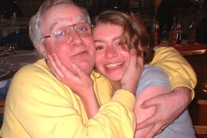 Vícto Sueiro junto a su hija Rocío