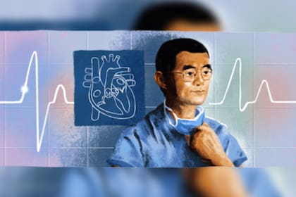 Victor Chang fue homenajeado por Google este 21 de noviembre (Captura Google)