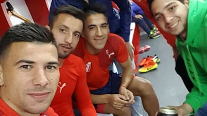 Víctor Cuesta volvió a entrenarse en el Rojo
