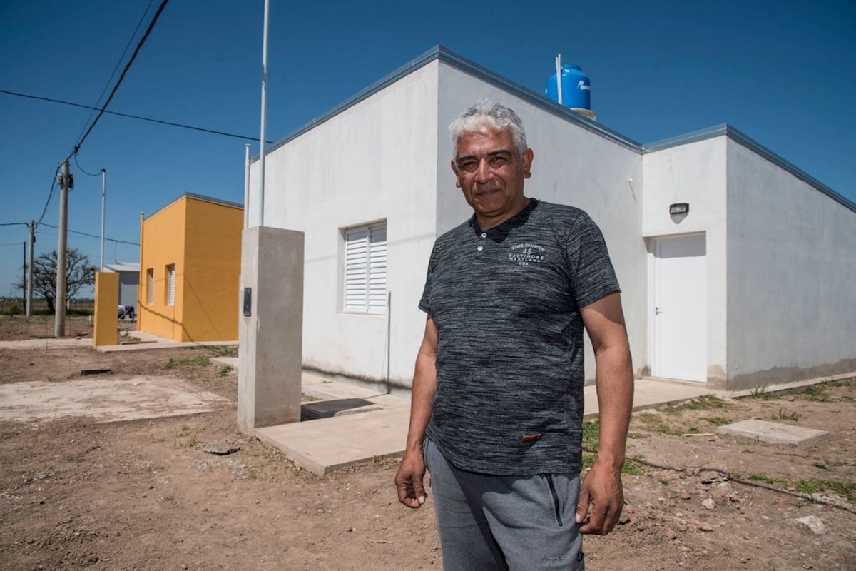 Victor Hugo López vivía en Rosario y trabajó en la construcción de las 20 viviendas de Colonia Belgrano