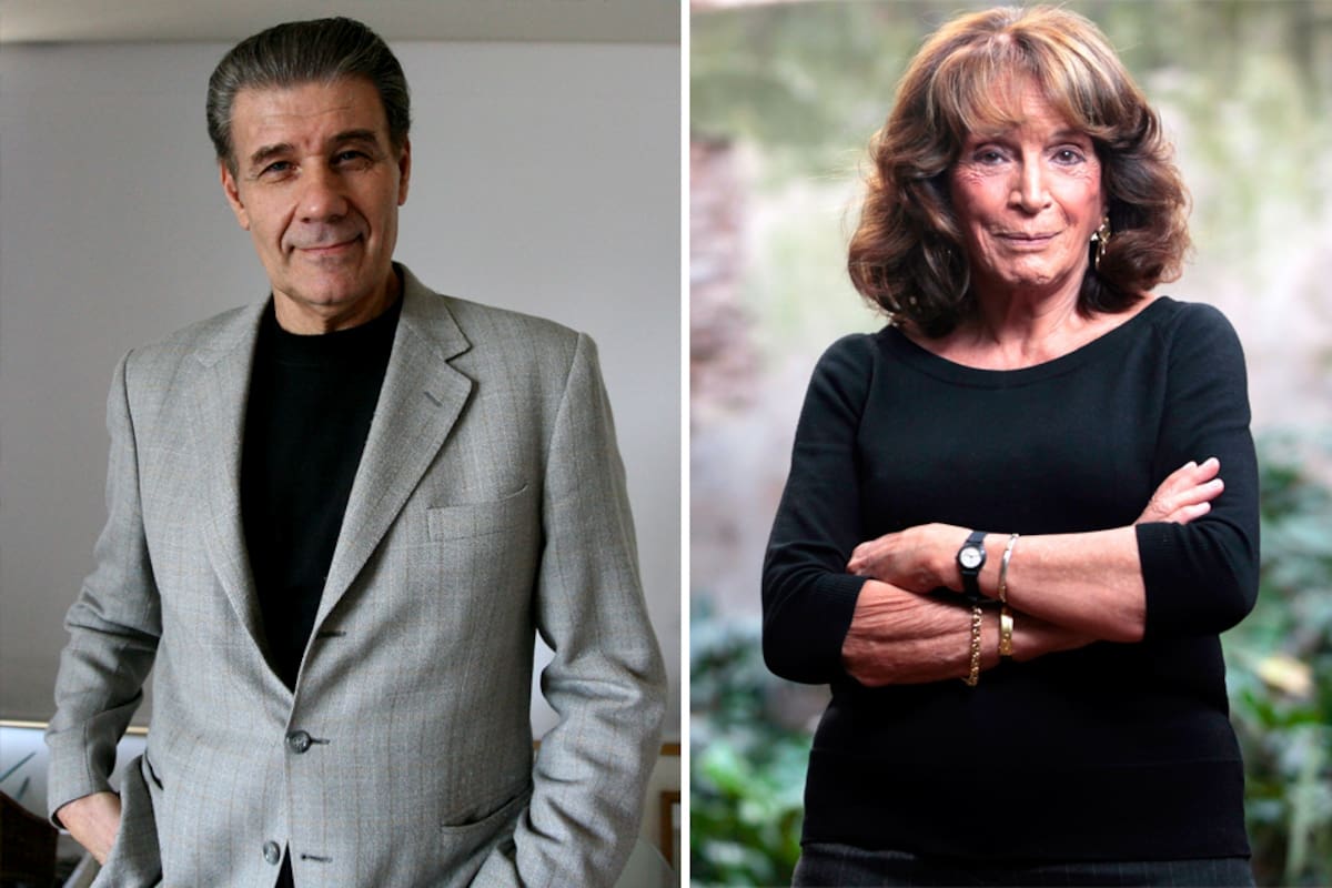 Victor Hugo Morales y Magdalena Ruiz Guiñazú.