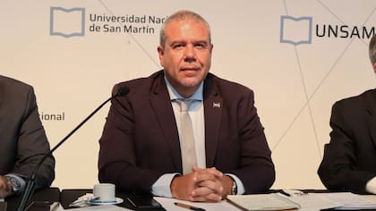 Victor Moriñigo, presidente del CIN y rector de la Universidad Nacional de San Luis (UNSL)