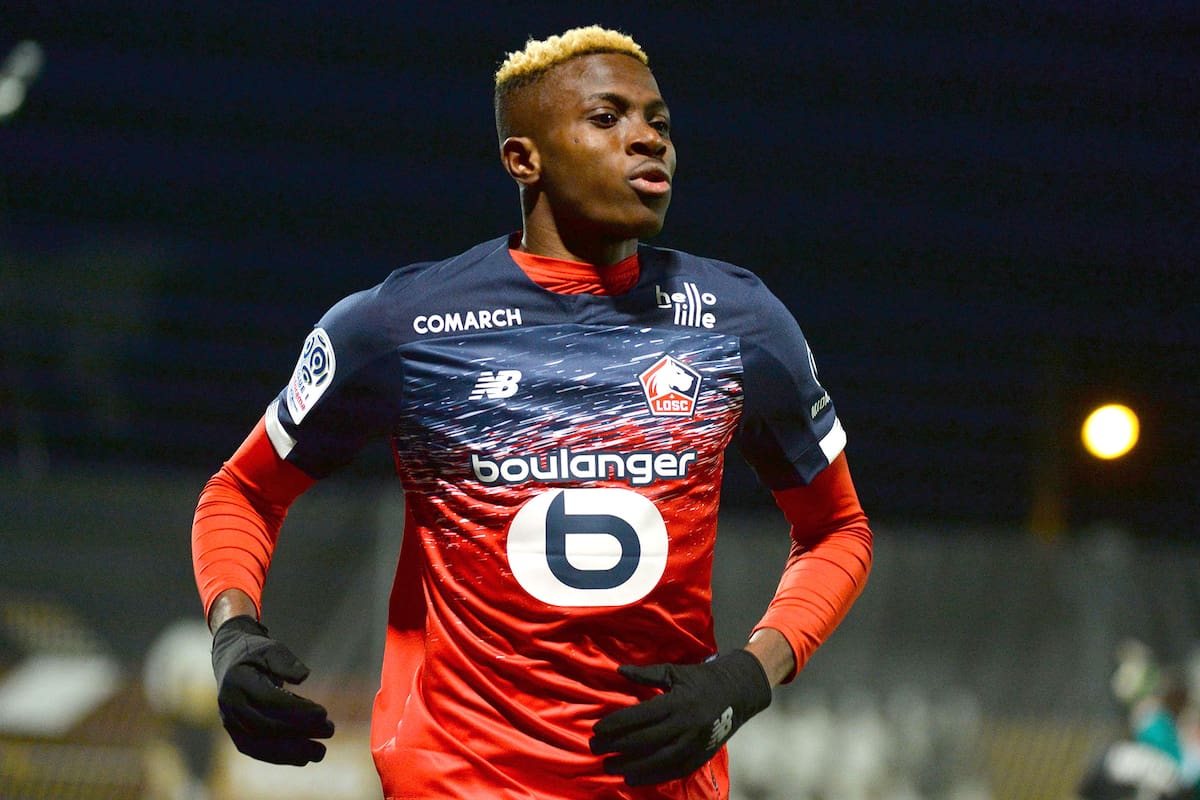 Victor Osimhen tuvo una gran temporada en Lille, de Francia