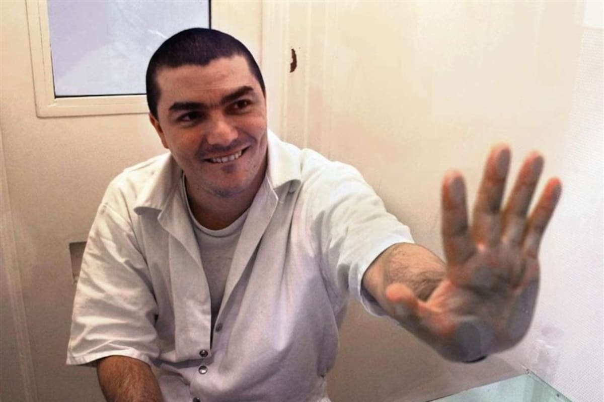 Víctor Saldaño, en el corredor de la muerte de una cárcel de Texas