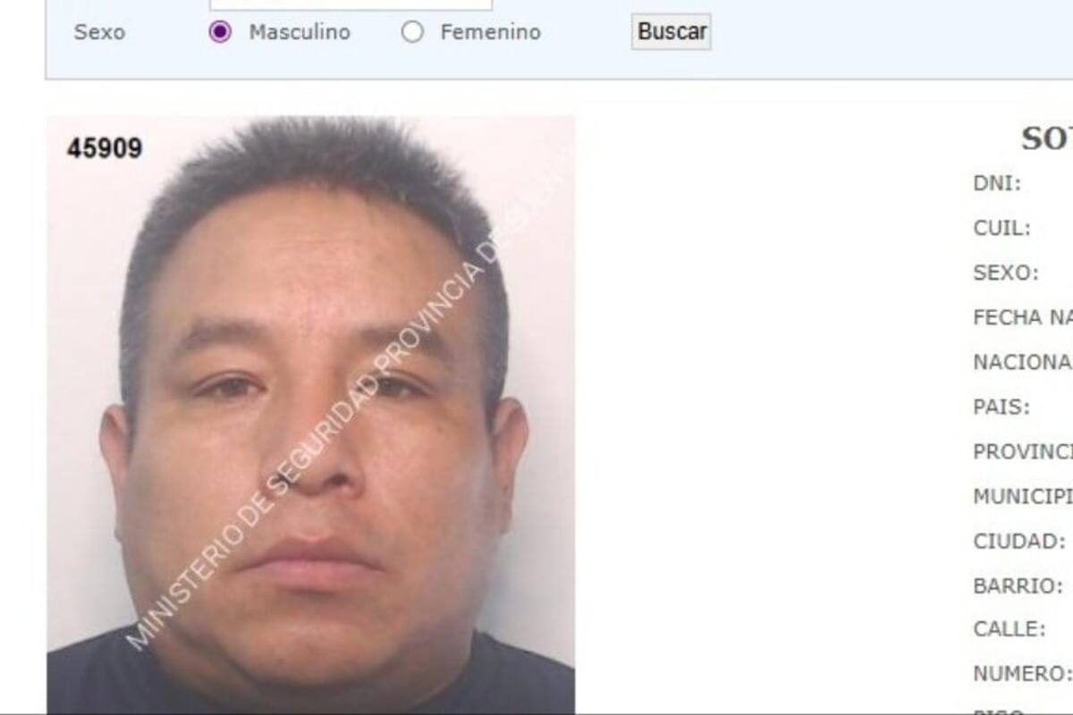 Víctor Sotacuro es señalado por participar en el traslado de las tres jóvenes hasta la vivienda donde fueron ejecutadas