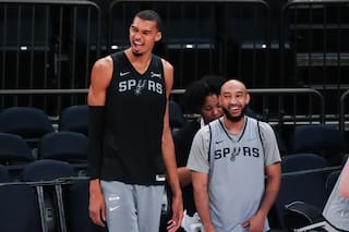 Victor Wembanyama dice que está "hecho para" la presión de las finales de la NBA con los Spurs 2 a 0 abajo