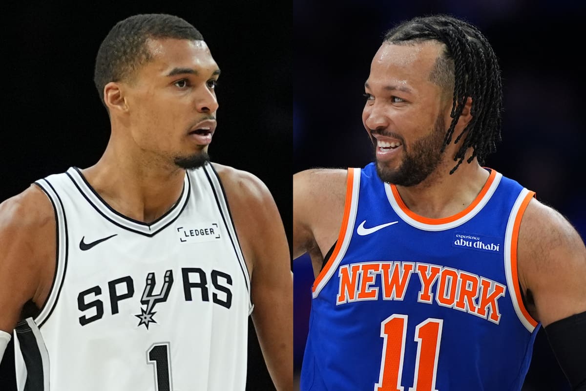 Victor Wembanyama y Jalen Brunson, las grandes estrellas que tiene la final de la NBA 2025-2026