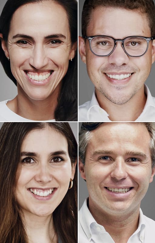 Victoria Akerman, Igor Piquet, Regina Zurutuza y Renzo Sesana.