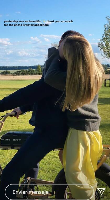 Victoria Beckham fue la fotógrafa de la pareja.