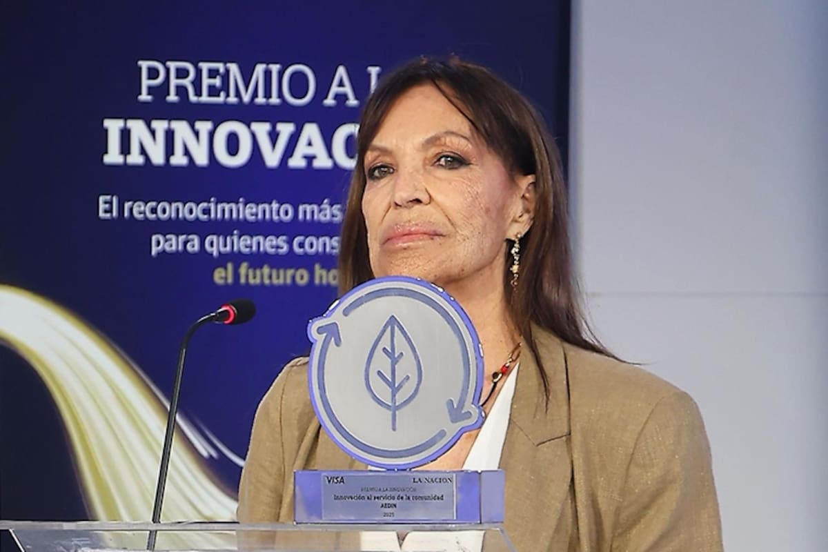 Victoria Campos Malbrán de Rohm, fundadora de Asociación en Defensa del Infante Neurológico (Aedin) y ganadora del premio VISA LA NACION a la innovación