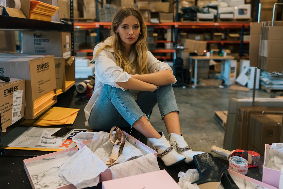 Victoria Cirigliano, fundadora de la marca de calzado Vicson