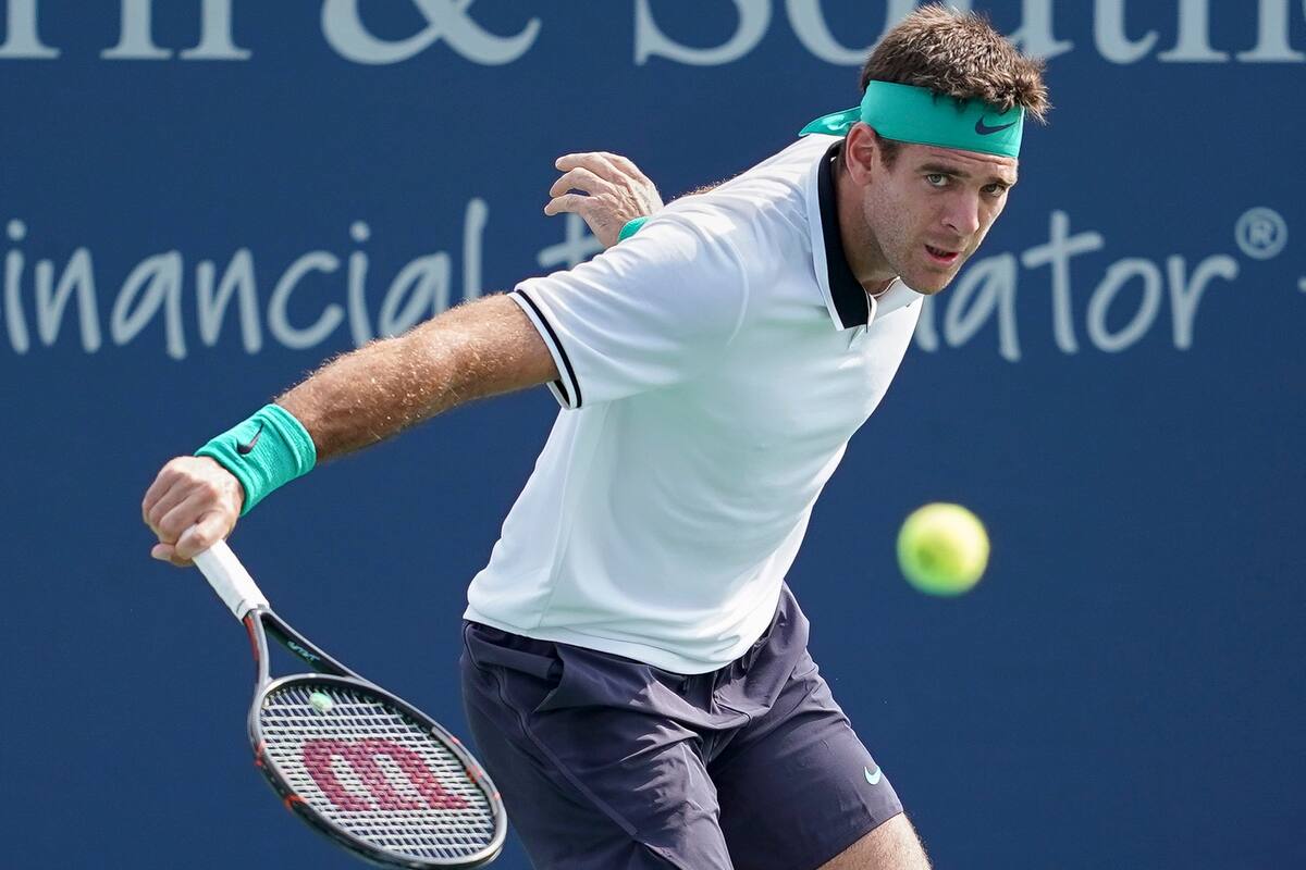 Victoria del Argentino Juan Martin Del Potro .