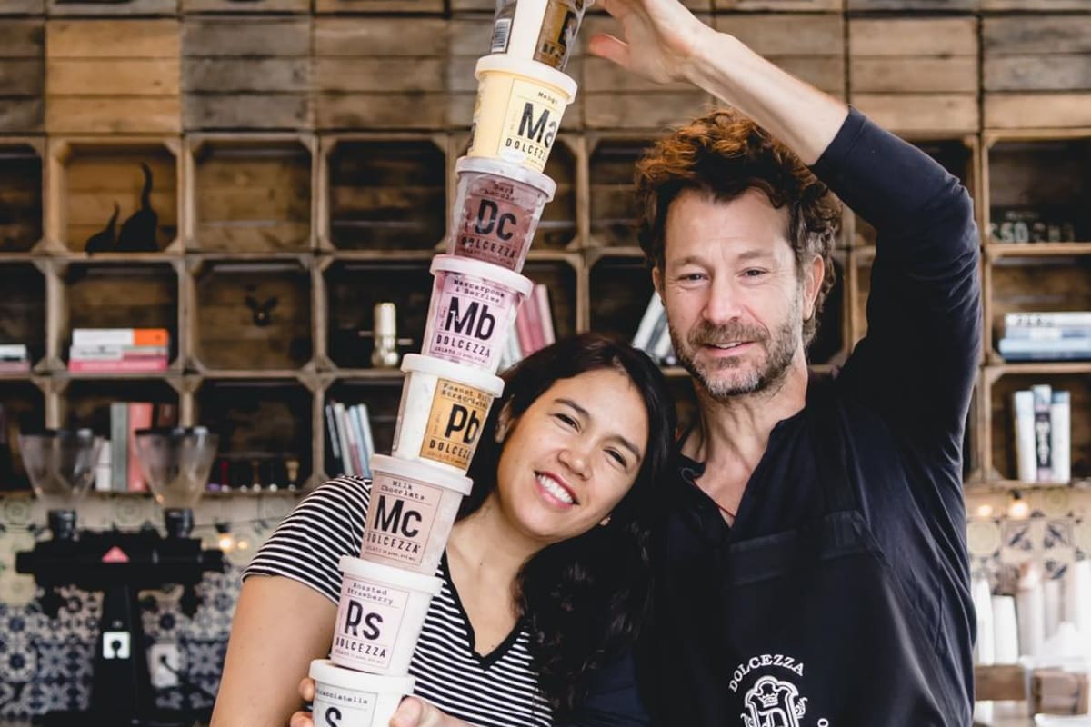 Victoria Edelman y Robb Duncan, los creadores de la heladería que nació en 2004.