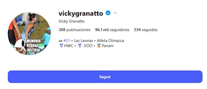 Victoria Granatto dejó de tener su cuenta de Instagram pública tras el escándalo