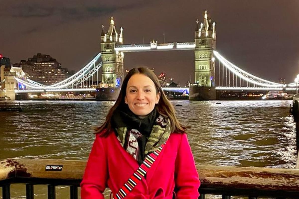 Victoria Hartridge tiene 34 años y desde hace cinco vive en el Reino Unido