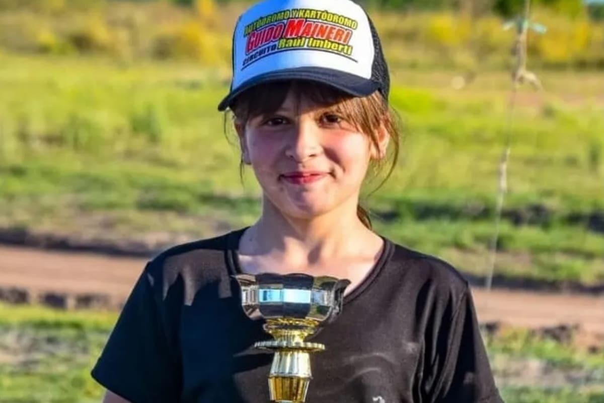 Victoria Imberti tiene 13 años
