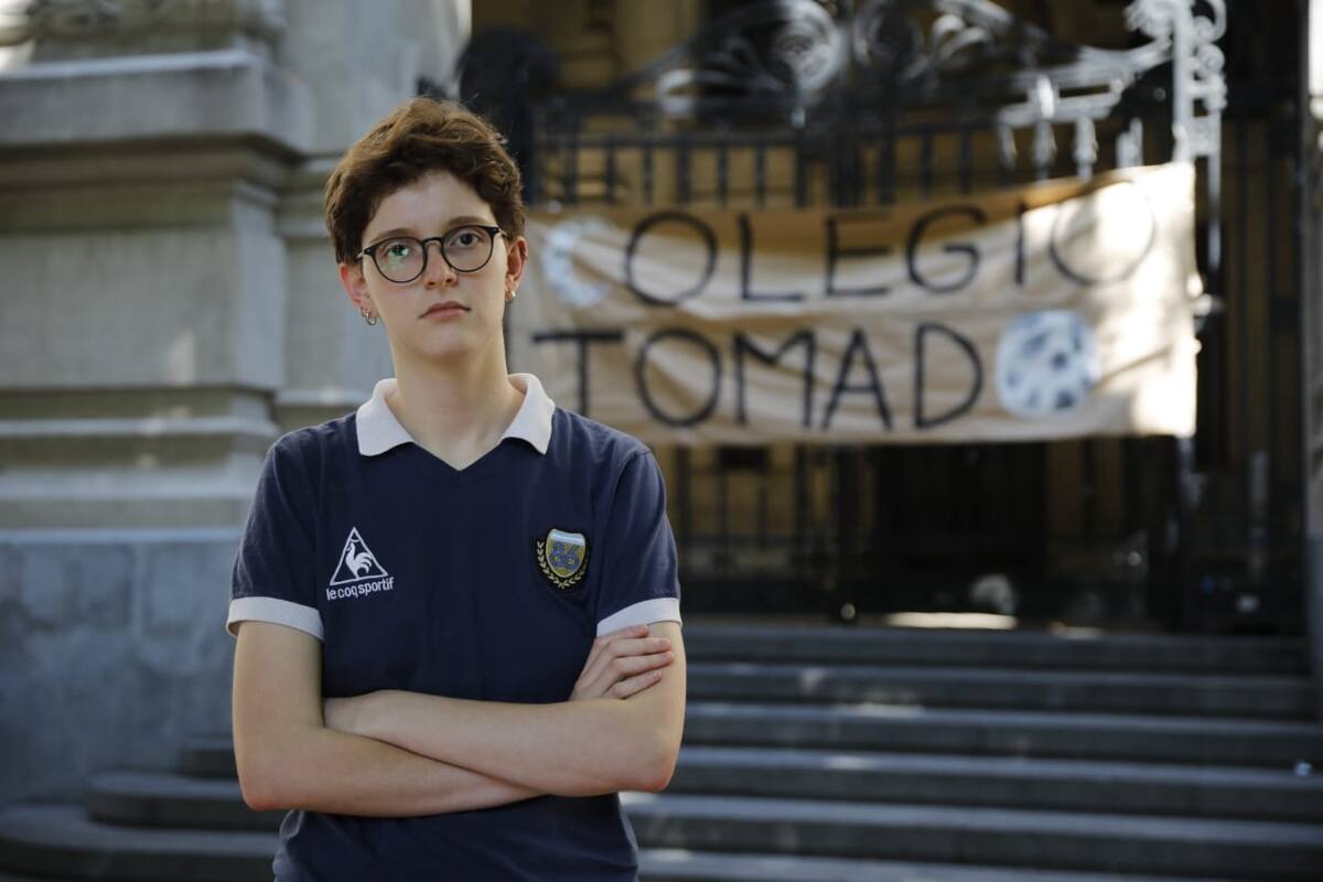 Victoria Liascovich, presidenta del Centro de Estudiantes del CNBA desde noviembre del año pasado