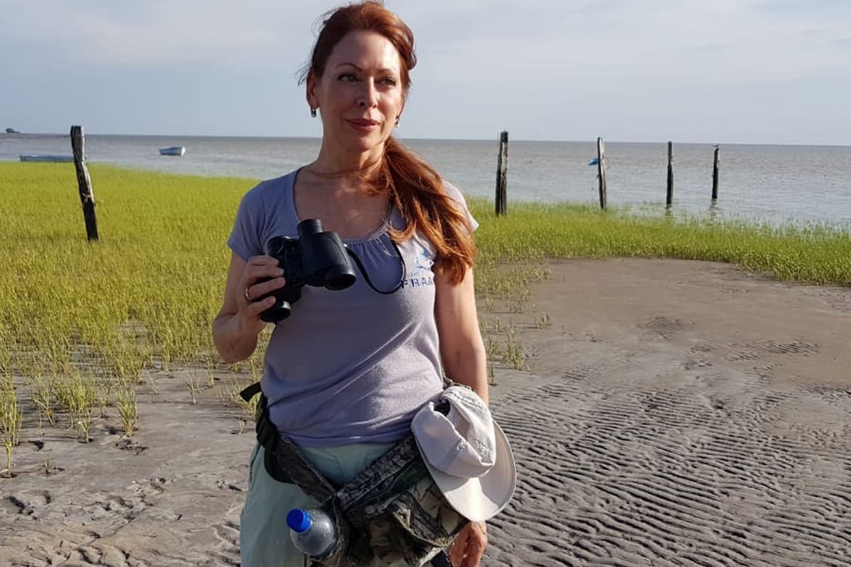 Victoria Massola creó la Fundación para la Recepción y Asistencia de Animales Marinos (Fraam) en la localidad bonaerense de Villa del Mar