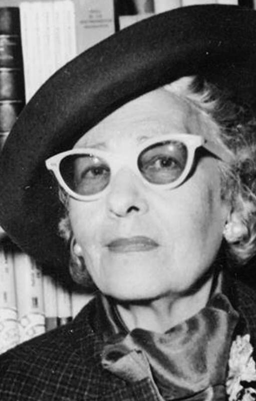 Victoria Ocampo, en 1967, catorce años después de su detención