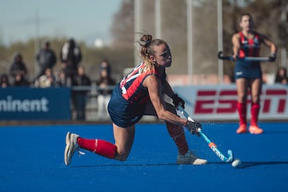 Victoria Sauze, la leona que juega en San Lorenzo
