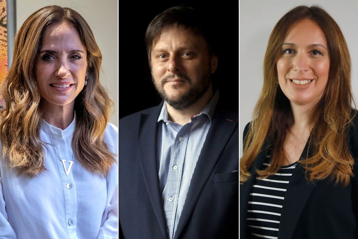Victoria Tolosa Paz; Leandro Santoro; María Eugenia Vidal
